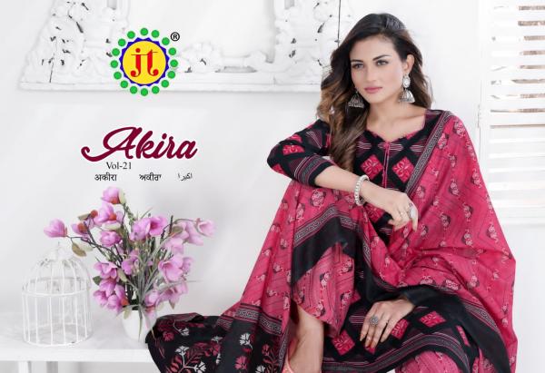 JT Akira Vol 21 Fancy Cotton Printed Dress Materilas